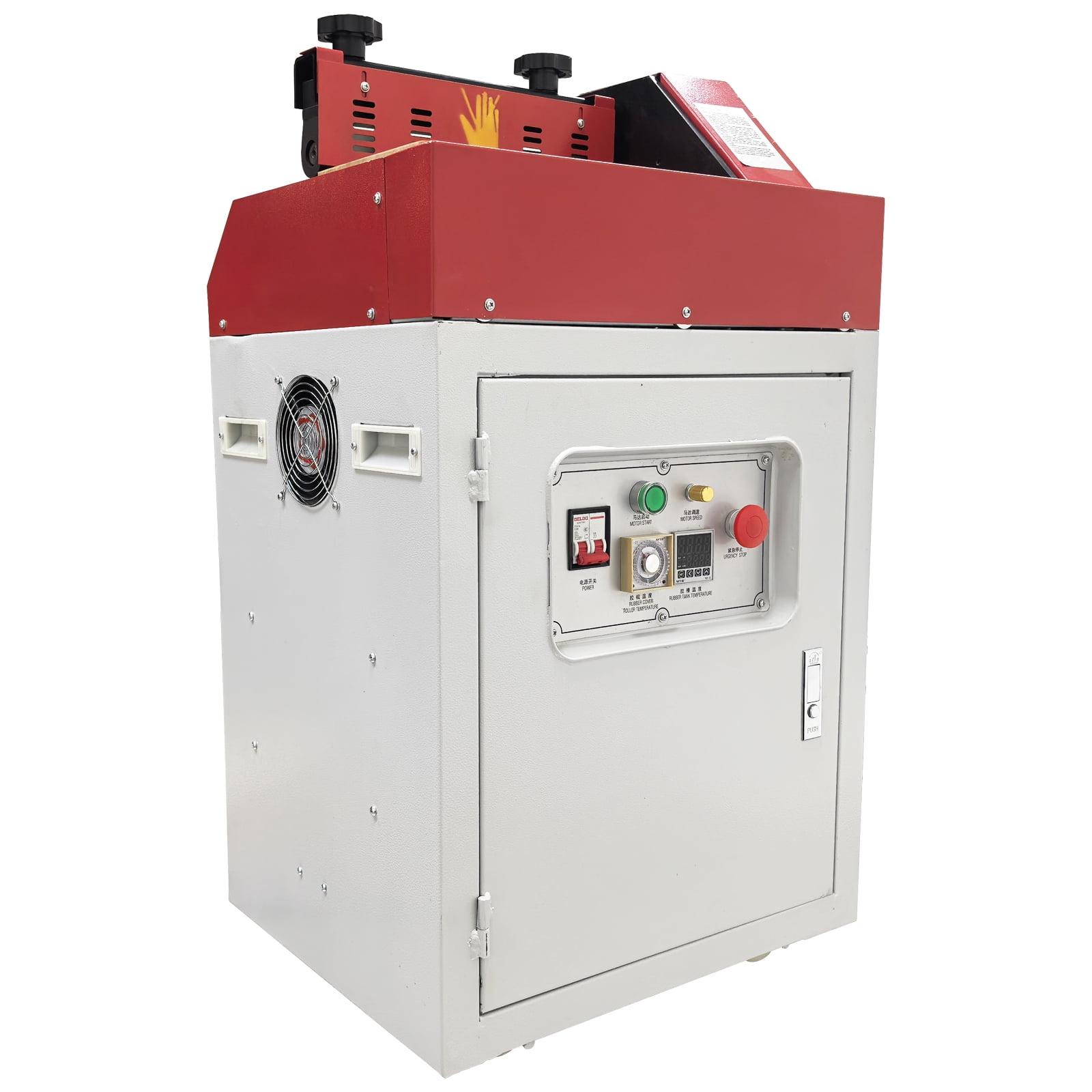 220V Hot Melt Glue Applicator 11.8IN Stand Type Hot Cementing Machine Without Plug
