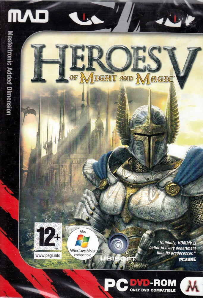 Heroes of Might & Magic 5 (V) PC DVDRom - Master 6 Factions & More than 80 Creatures and Lead them into Tactical Combat