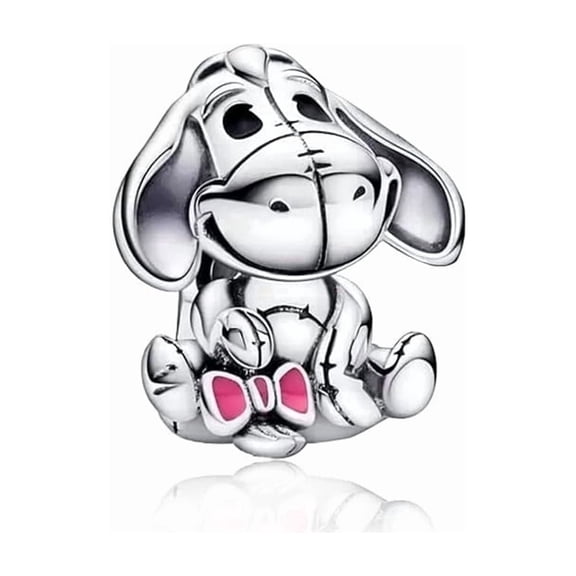 ROSIANNA 925 Sterling Silver Charm for Bracelets Little donkey Dangle Charms Women Bracelet Charm