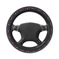 thumbnail image 3 of Elastic Steering Wheel Cover, Mushroom Doodle Stretch Thickening Car Steering Wheel Cover Women Men, Steering Wheel Protector Universal 15 in, 3 of 7