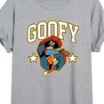 thumbnail image 3 of Disney - Goofy Collegiate - Women's Oversized T-Shirt, 3 of 5