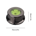 thumbnail image 2 of Vinyl Record Player 50/60Hz LP Universal Disc Turntable Stabilizer Aluminum Alloy With Level Weight Clamp Vinyl Record Player ,Simple Setup, 2 of 7