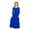 1-Blue, variant on Girls Solid Color Long Sleeve Round Neck Dress, Slim Fit & Cute Stylish Design, Ideal for Casual Daily Wear, Comfortable St. Patrick's Day Outfit