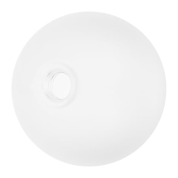 MLINS  Glass Lamp Shade Sphere Chandelier Light Bulbs Portable Dispenser Home Decorations White