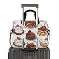 thumbnail image 2 of FORMRS 16" Laptop Bag Carrying Sleeve Case with Handle Travel Shoulder Briefcase, White Chocolate Cakes, 2 of 8