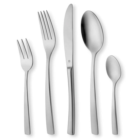 Danialli 40 Piece Sleek Silverware Set For 8 Modern Design Danialli 40 Piece Sleek Silverware Set