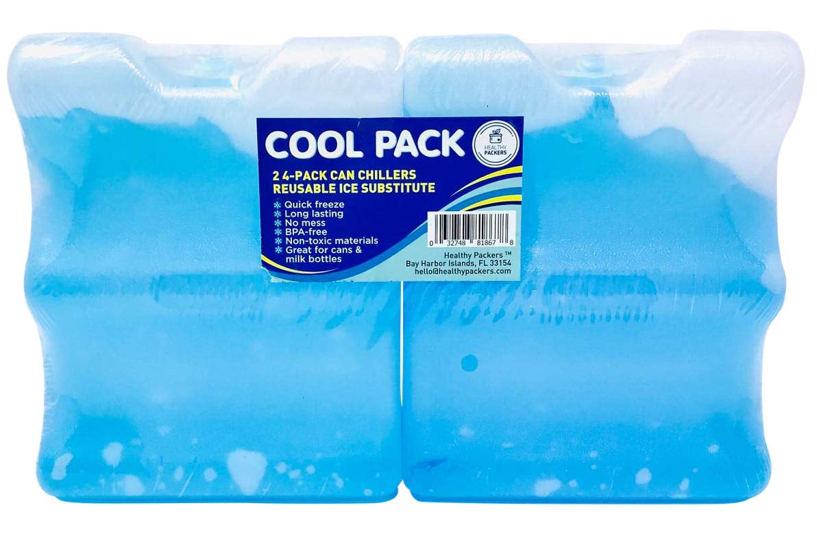 Long Lasting Ice Pack Great for Breastmilk Bottles Storage and Can