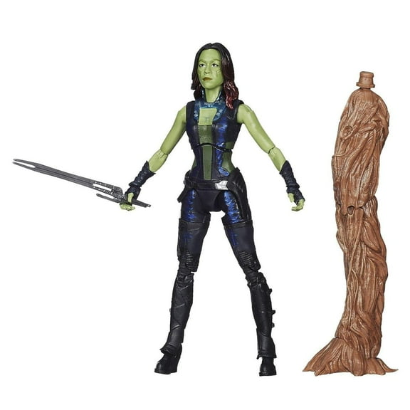 marvel guardians of the galaxy gamora figure, 6-inch