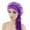 Purple, variant on Pxiakgy Turban Head Wraps for Women Soft Cancer Chemo Head Scarf Hats Elastic Covers Wraps for Women's Hair Headwear Church Feather Clip Fascinators Hat