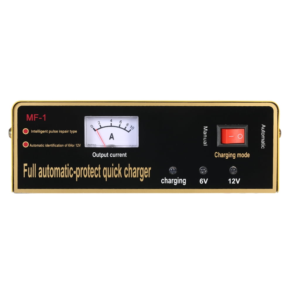 \u0026amp; 6V/12V 80AH Intelligent Automatic LED Charger Pulse Repair Type Maintainer For  Acid Battery And Lithium Battery 120W AC110V-250V