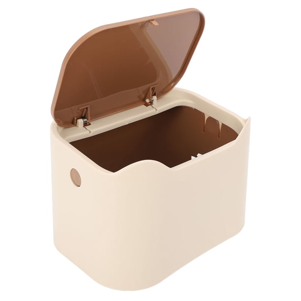 Bote De Basura Para Caca De Gato, Diseño Cerrado, Bote De Basura Resistente Para Gatos, Tapa Tipo Prensa Compacta Para Interior