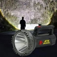 thumbnail image 1 of Linterna de mano Fnyoxu para exteriores, LED, multifuncional, con carga USB, para emergencias, 1 of 8