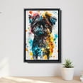 thumbnail image 5 of Affenpinscher Dog Poster Wall Art for Bedroom Living Room Funny Graffiti Dog Picture Cool Dog Decor Wall Art, 5 of 6