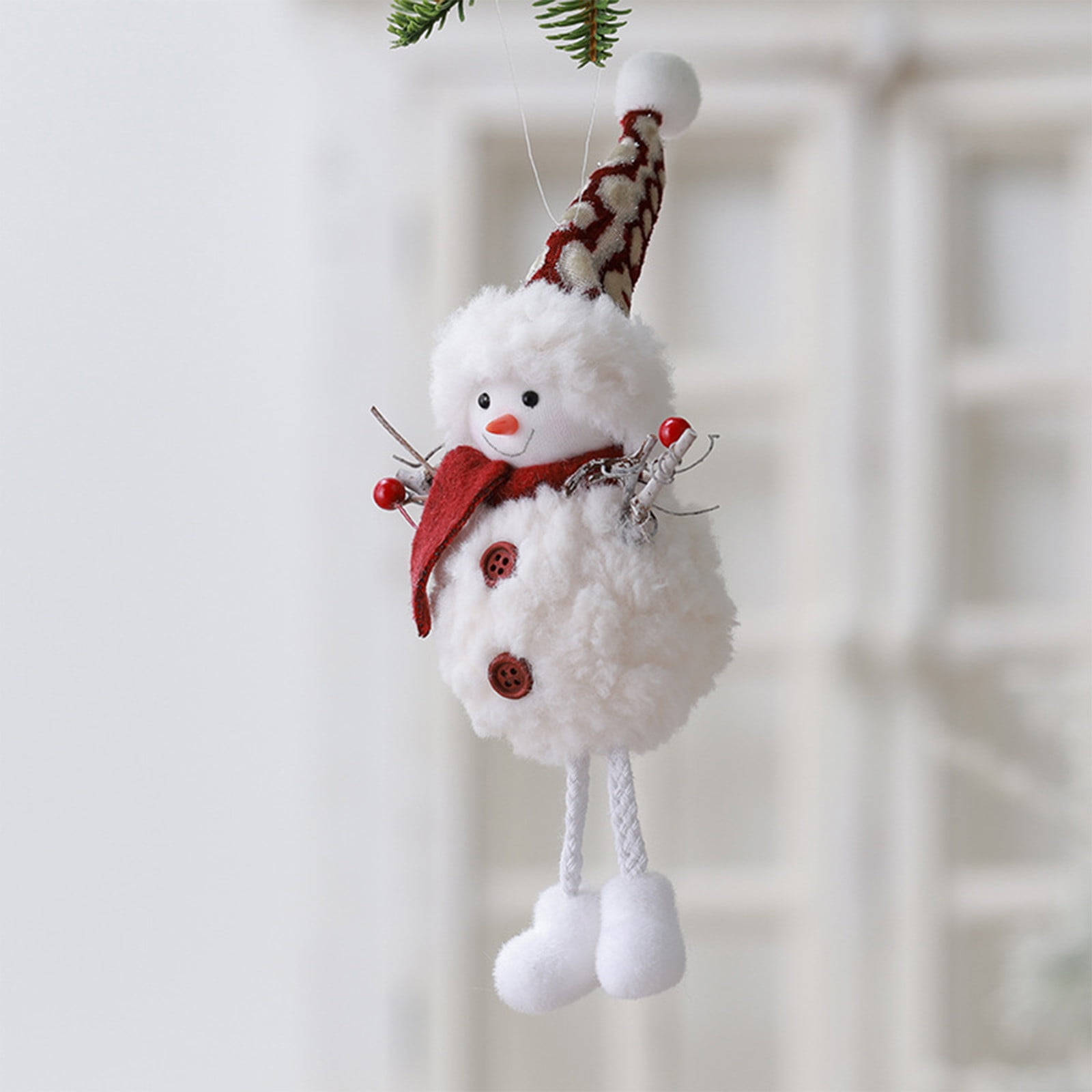 Kit De 4 Décorations De Noël à Fabriquer Soi-même - Bonhomme De Neige, Père Noël, Ange, Sapin | DIY Fêtes En Famille