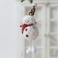 thumbnail image 2 of YFTDEF Christmas Tree Decorations, Snowman Doll Figurine, Lightweight Hanging Ornament, Festive Home Decor, Holiday Charm for Christmas Trees and Celebrations, 2 of 4