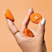 Real Techniques Mini Miracle Powder Puff Trio, for Setting & Baking, Mini Makeup Puff, 3 Count