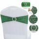 thumbnail image 3 of Decorative shiny belt, sequined chair belt with bow, wedding party ceremony home decoration, used for romantic banquet chair covers(mint green), 3 of 4