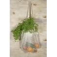 thumbnail image 5 of Best Farmers Market Bags,Sturdy Organic Cotton Mesh Tote for Grocery, Beach, Produce, Fruit & Vegetable Storage,Lightweight Fish Net Bag (1 Bag), 5 of 8