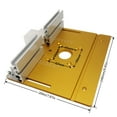 thumbnail image 5 of Milling Table for Router Insert Plate Set Router Table Milling Machine C8, 5 of 15