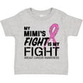 thumbnail image 3 of Inktastic My Mimi's Fight is My Fight- Breast Cancer Awareness Boys or Girls Toddler T-Shirt, 3 of 5