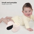 thumbnail image 4 of Warm Booties Newborn Infant Soft Slippers Socks for Boy Girl Winter Non Slip Shoes Comfortable and Breathable Beige 1Pair, 4 of 5