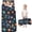 Pioneer Flower Floral Print Pattern-2, variant on Pioneer Flower Floral Print Pattern Toddler Nap Mat for Teens Preschool Daycare, Teens Sleeping Mat Bag, Toddler Sleeping Bag with Pillow