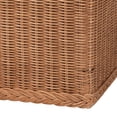 thumbnail image 3 of bali & pari Eamon Braided Natural Rattan Storage Bench, 3 of 6