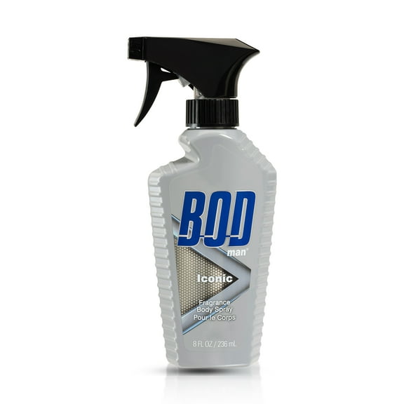 BOD Man Iconic Body Spray for Men, 8 fl oz