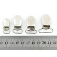 thumbnail image 5 of HILABEE 20 Metal Hook Suspender fier Holder 0.43" Inner Length 11mm, 5 of 5