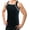 Black W/Grey Trim, variant on 2 Pack Contrast Color G-Unit Tank Tops Muscle Rib Men Adult