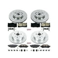 thumbnail image 3 of Power Stop Front and Rear Ceramic Brake Pad and Drilled & Slotted Rotor Kit K6947, 3 of 10