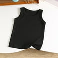 thumbnail image 2 of Mercatoo Teen Girls Boys Cotton Tanks Tops Basic Solid Ribbed Sleeveless Summer Crop Tops for Toddler Kids Casual Comfy Soft Clothes, 2 of 7
