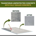 thumbnail image 3 of CoverShield U140 Heavy Duty Stain and Oil Resistant Concrete Sealer Matte Finish (1 Qrt), 3 of 9