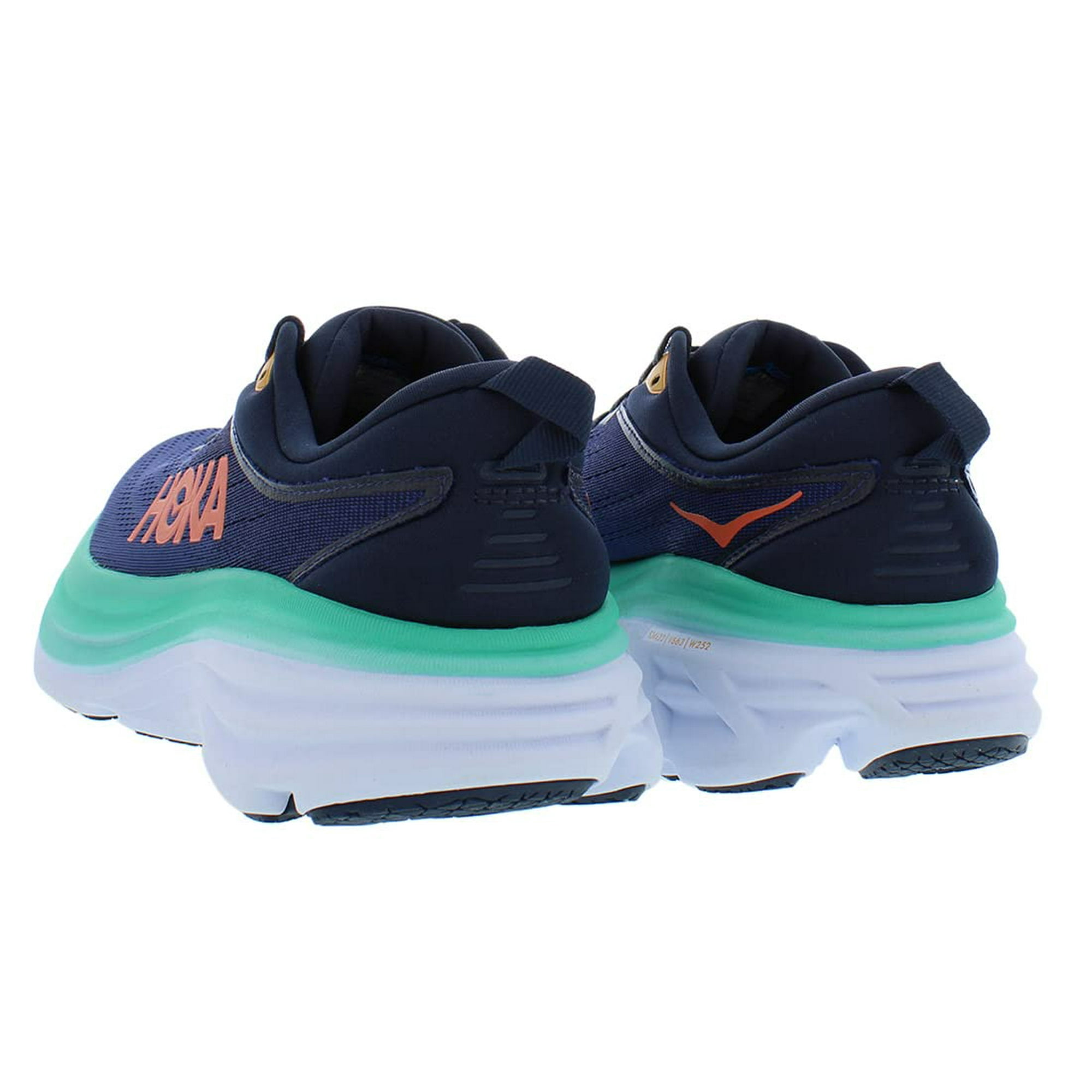 HOKA ONE ONE Bondi 8 Womens Shoes Size 6.5 Color Outer Space Bellwether Blue Walmart