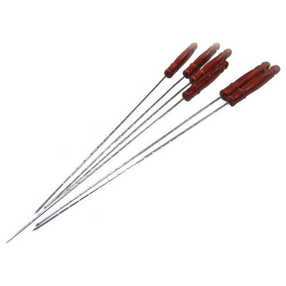 21st Century B66A3 21-Inch Skewers Wood Handle, Pack 6