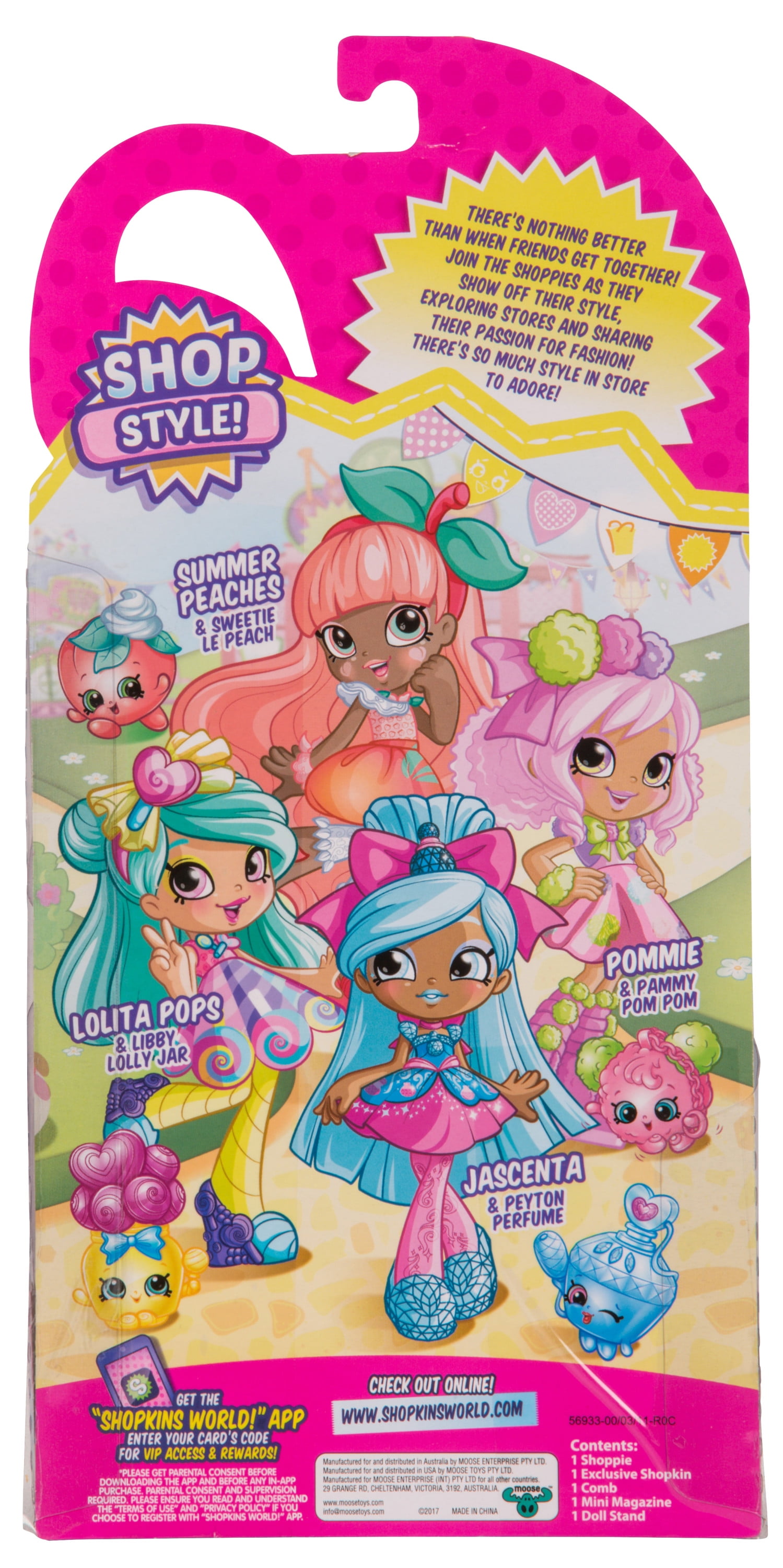 shopkins peach