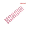 thumbnail image 3 of Wweixi 1 Set Glue on Nails Medium Length Files Stick Full Cover Wraps Art Decals Artificial Beauty Tool Manicure Kit Decorations 1 6, 3 of 6