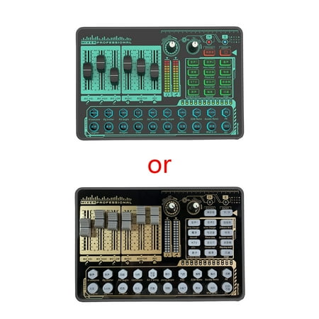

External Multi-function Sound Card Bluetooth-compatible Sound Board Live Kits for Smart Noise Canceling DJ Studio Stream