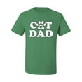 thumbnail image 2 of Wild Bobby, Best Cat Dad Daddy Gift, Pop Culture, Men Graphic Tee, Kelly, X-Large, 2 of 3