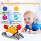 thumbnail image 2 of Crawling Crab Baby Toy,Tummy Time Baby Toys Will Automatically Avoid Obstacles,Guiding Baby to Crawl,Crawling Toys with Music and LED Light,for Boys Girls Infant Toys, 2 of 5