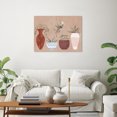 thumbnail image 2 of Her Favorite Pots Floral and Botanical Wall Art Print Brown 30x20, 2 of 5
