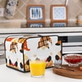 thumbnail image 6 of Daiia Autumn Gnomes Pattern 4 slice Toaster Cover, Toaster Appliance Dust-proof Cover For Kitchen Small Appliance Dust Cover and Fingerprint Protection, 6 of 7