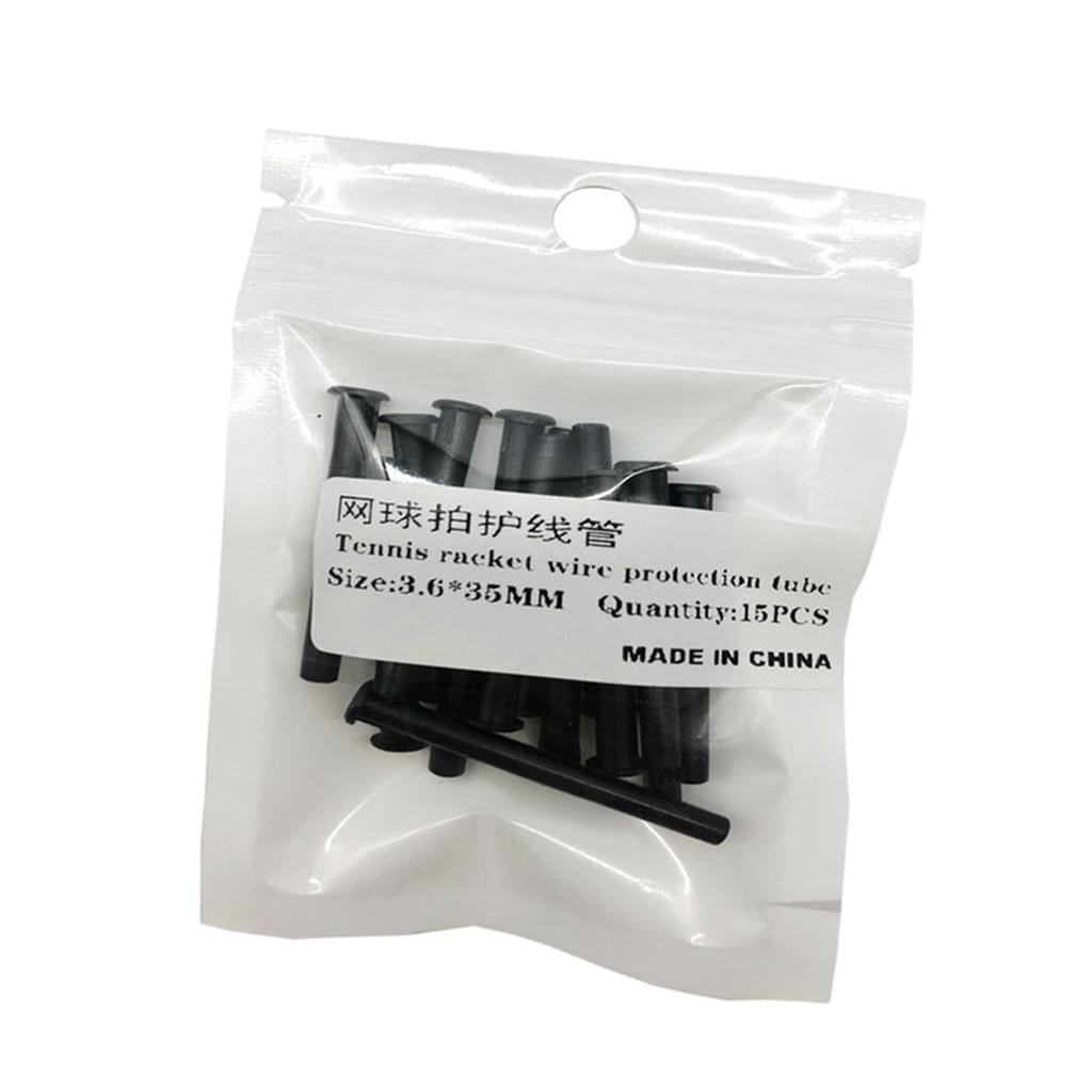 Axioma 3x Pack of 15 Tennis Rackets Racket Racket Share Strings Accessories Replacement String Protective Tubes