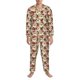 thumbnail image 3 of Balery Christmas Hat bear Pijama para Hombre de Dos Piezas con Manga Larga, Conjunto de Dormir y Descanso Suave con Bolsillos-XX-Large, 3 of 7