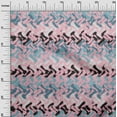 thumbnail image 3 of oneOone Rayon Light Pink Fabric Geometric Sewing Craft Projects Fabric Prints By Yard 56 Inch Wide-2D, 3 of 8