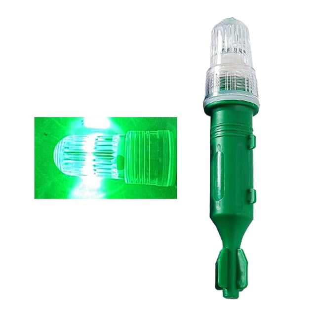 Marqueur de Filet Marin à LED, Bouée de Pêche à Stroboscope de Contrôle, Signal d'Avertissement de Position de Filet Étanche