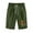 Army Green, variant on Feancey Boho Bermuda Shorts for Women Drawstring High Waist Knee Length Shorts Summer Casual Floral Printed Beach Shorts with Pockets Army Green XL