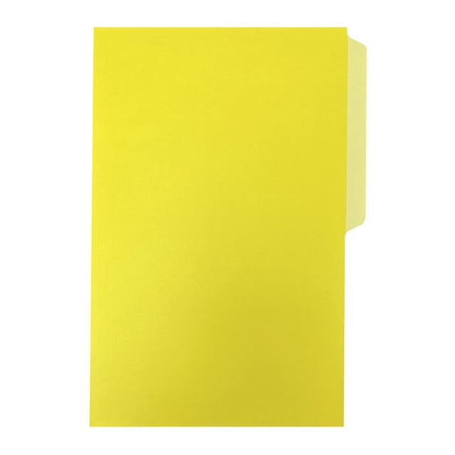 Fólder Pendaflex Color Amarillo Tamaño Oficio Ceja 1/2 Caja c/50 Piezas
