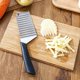 thumbnail image 3 of Rebanador de patatas fritas de acero inoxidable, cortador ondulado de masa, vegetales, frutas, arruga, cuchillo, Chopper, herramienta para hacer patatas fritas, 3 of 5