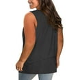 thumbnail image 3 of XCHQRTI Summer Beach Plus Size Womens Graphic Tank Tops Casual Sleeveless Shirts Vacation Vest Top, 3 of 7
